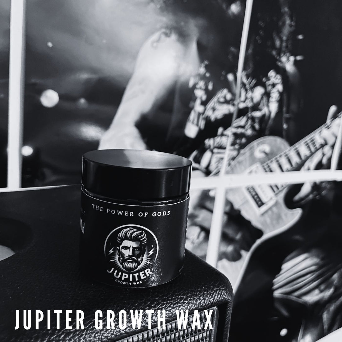 Pot de Jupiter Growth Wax, cire coiffante contenant du romarin